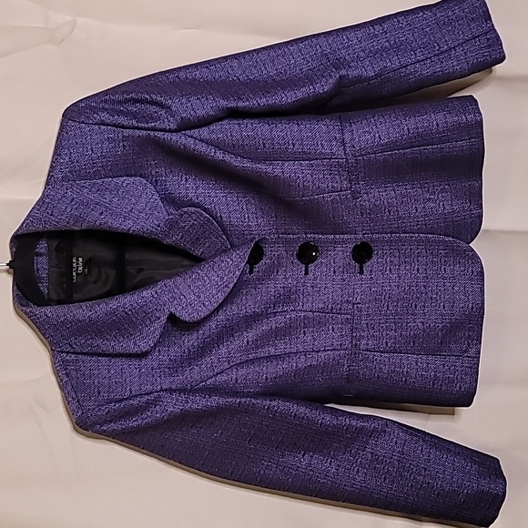 Collections by LeSuit Purple Suit Jacket sz 8 - Picture 1 of 3
